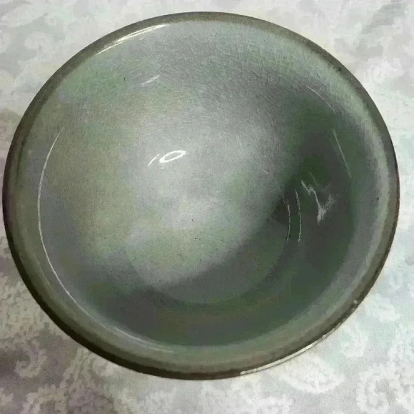 Vintage Japanese ARITA PORCELAIN Blue Gray 5" Rice Bowl - Picture 5 of 6